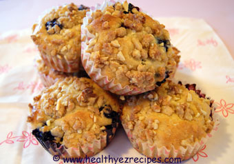 Blueberry Streusel Muffins