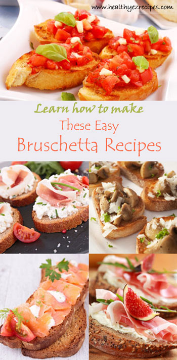 easy bruschetta recipes