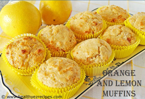 orange and lemon muffins