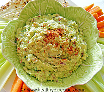 bowl of guacamole