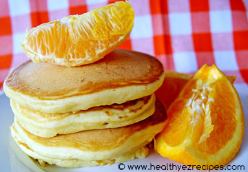 orange buttermilk pancakes