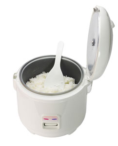 cooking in a rice cooker