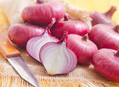 chopped red onions