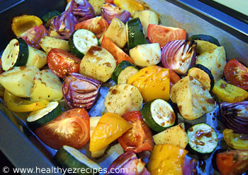 roast vegetable salad