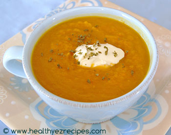 roasted butternut pumpkin soup