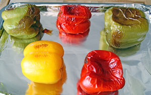 roasted peppers