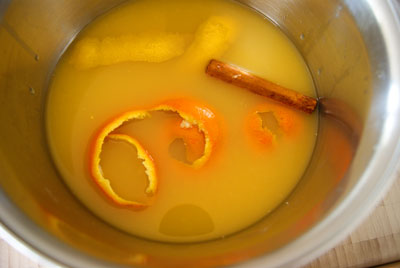 poaching liquid for poached pears