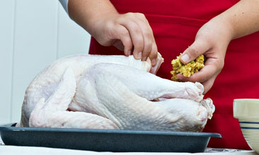 Stuffing Turkey Stuffing Turkey