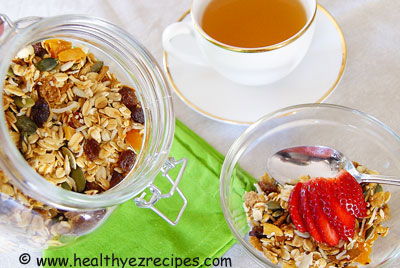 how to serve toasted muesli