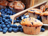 blueberry muffins