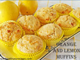 orange and lemon muffins