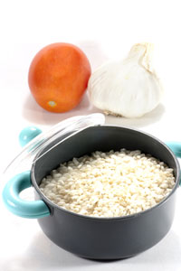 bowl of cooked rice