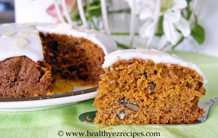 healthy carrot cake