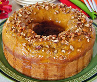 pumpkin pound cake