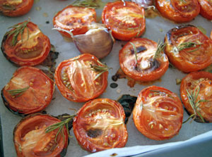 roasted tomatoes