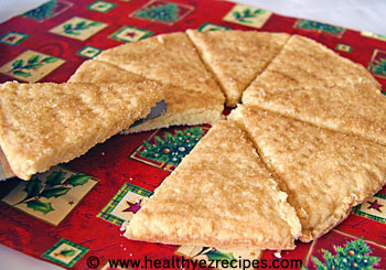 low fat shortbread